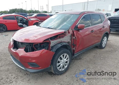 2016 Nissan Rogue S z USA, uszkodzony, nr VIN KNMAT2MT0GP626578